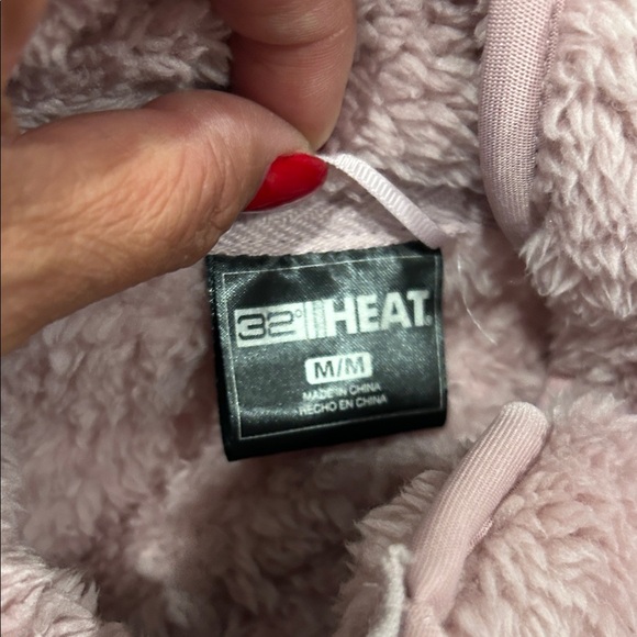 NWT Cozy Pink Fleece Women’s Jacket - Picture 4 of 4